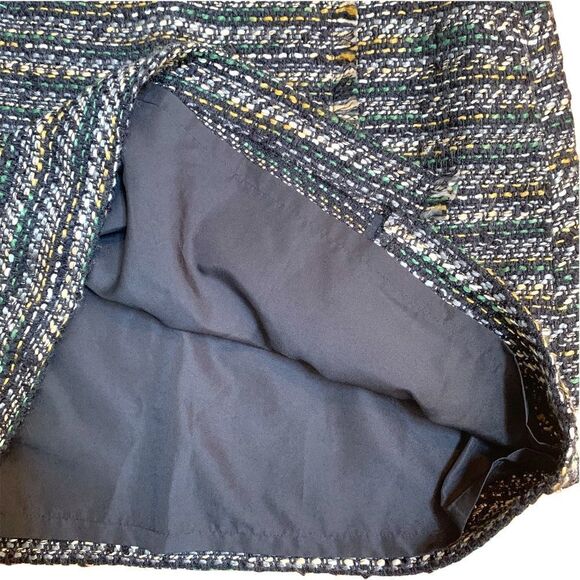Nwot Ann Taylor LOFT Faux Wrap Tweed Skirt - Picture 6 of 10